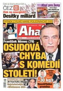 Obálka Aha! - 11.11.2022