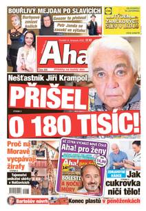 Obálka Aha! - 14.11.2022