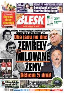 Obálka BLESK - 15.11.2022