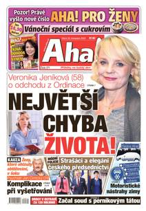 Obálka Aha! - 22.11.2022