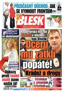 Obálka BLESK - 22.11.2022