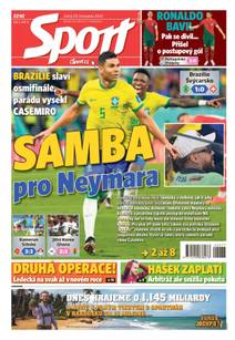 Obálka Sport - 29.11.2022
