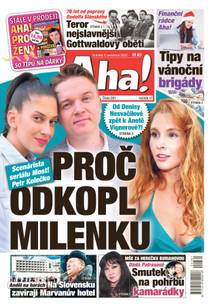 Obálka Aha! - 3.12.2022