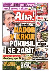 Obálka Aha! - 6.12.2022