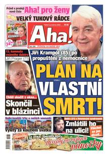 Obálka Aha! - 9.12.2022