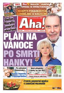 Obálka Aha! - 15.12.2022