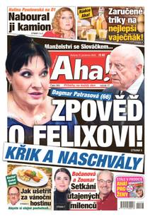 Obálka Aha! - 17.12.2022