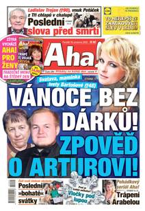 Obálka Aha! - 19.12.2022