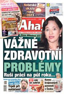 Obálka Aha! - 2.1.2023