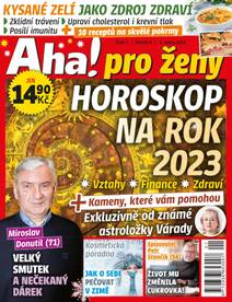 Obálka Aha! pro ženy - 1/2023