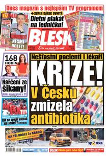 Obálka BLESK - 6.1.2023