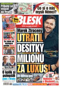 Obálka BLESK - 7.1.2023