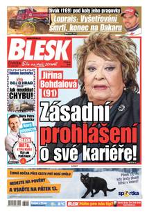 Obálka BLESK - 12.1.2023