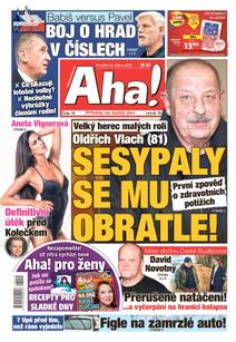 Obálka Aha! - 23.1.2023