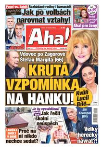 Obálka Aha! - 27.1.2023