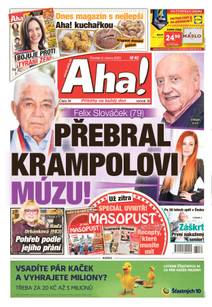 Obálka Aha! - 9.2.2023