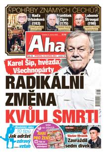 Obálka Aha! - 11.2.2023