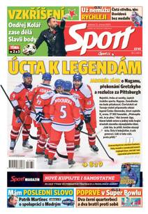 Obálka Sport - 11.2.2023