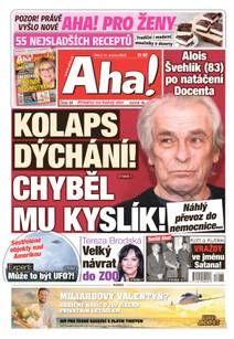Obálka Aha! - 14.2.2023