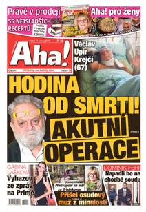 Obálka Aha! - 17.2.2023