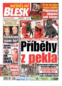 Obálka NEDĚLNÍ BLESK - 7/2023