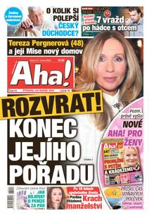 Obálka Aha! - 21.2.2023