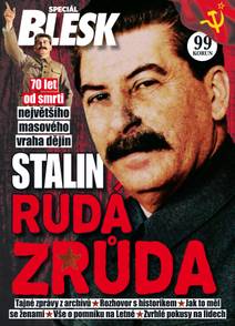 Obálka Blesk extra speciál č.1/2023 Stalin - Rudá zrůda