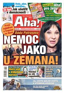 Obálka Aha! - 7.3.2023