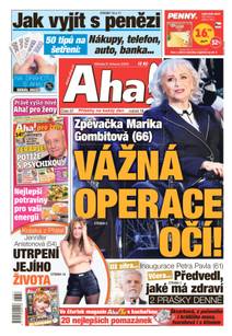 Obálka Aha! - 8.3.2023