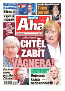 Obálka Nedělní Aha! - 10/2023
