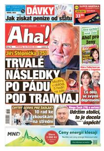 Obálka Aha! - 3.4.2023