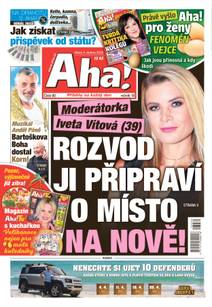 Obálka Aha! - 4.4.2023