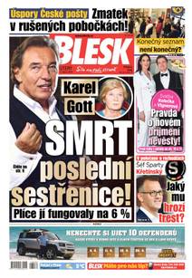 Obálka BLESK - 4.4.2023