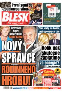 Obálka BLESK - 5.4.2023