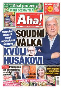 Obálka Aha! - 12.4.2023