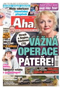 Obálka Aha! - 18.4.2023