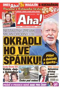 Obálka Aha! - 20.4.2023