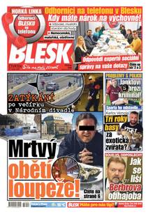 Obálka BLESK - 20.4.2023