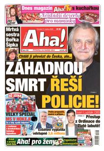 Obálka Aha! - 11.5.2023