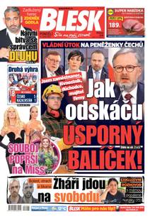 Obálka BLESK - 15.5.2023