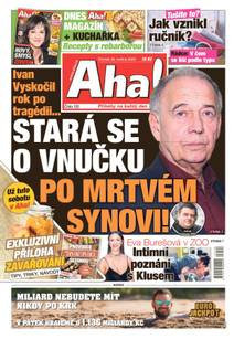 Obálka Aha! - 25.5.2023