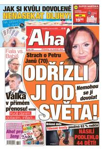 Obálka Aha! - 5.6.2023