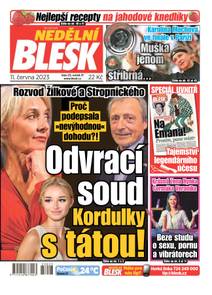 Obálka NEDĚLNÍ BLESK - 23/2023