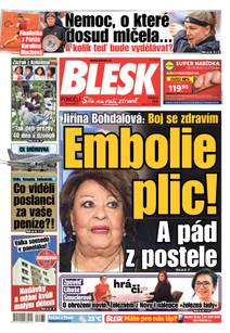 Obálka BLESK - 12.6.2023