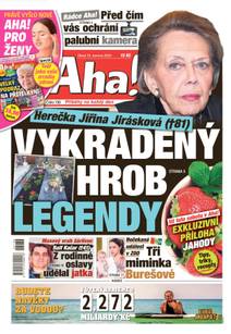 Obálka Aha! - 13.6.2023