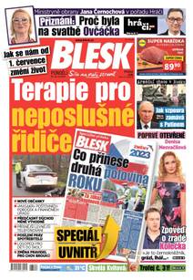 Obálka BLESK - 26.6.2023