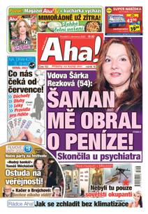 Obálka Aha! - 3.7.2023