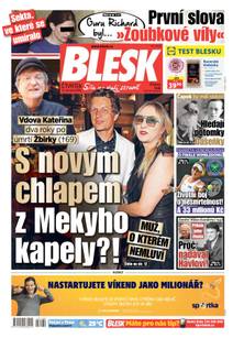 Obálka BLESK - 13.7.2023