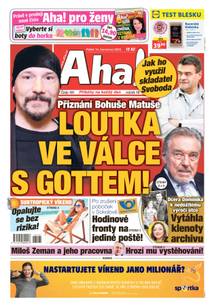 Obálka Aha! - 14.7.2023