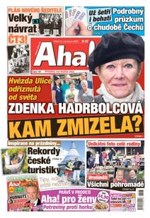 Obálka Aha! - 21.7.2023